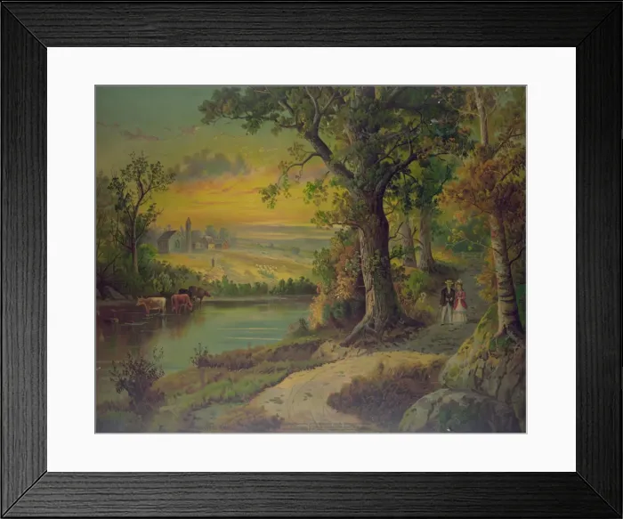 Framed Print : Lovers ramble Framed Print : Lovers ramble
