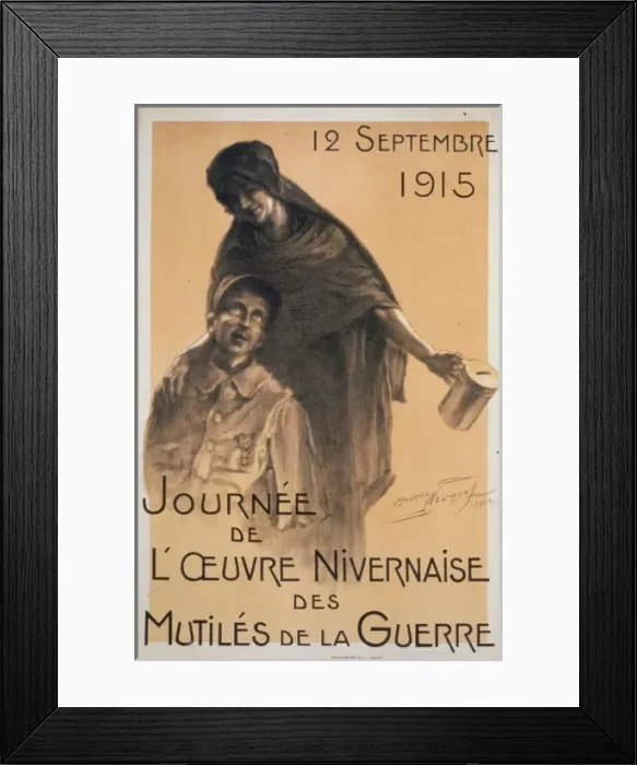 Framed Print : Journee de l oeuvre Nivernaise des mutiles de la guerre Framed Print : Journee de l oeuvre Nivernaise des mutiles de la guerre