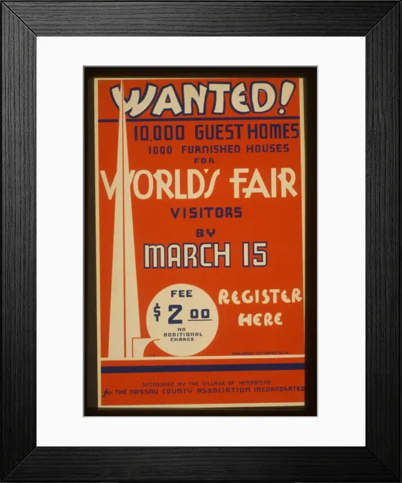 Framed Print : Wanted! 10, 000 guest homes, 1000 furnished houses for World Framed Print : Wanted! 10, 000 guest homes, 1000 furnished houses for World