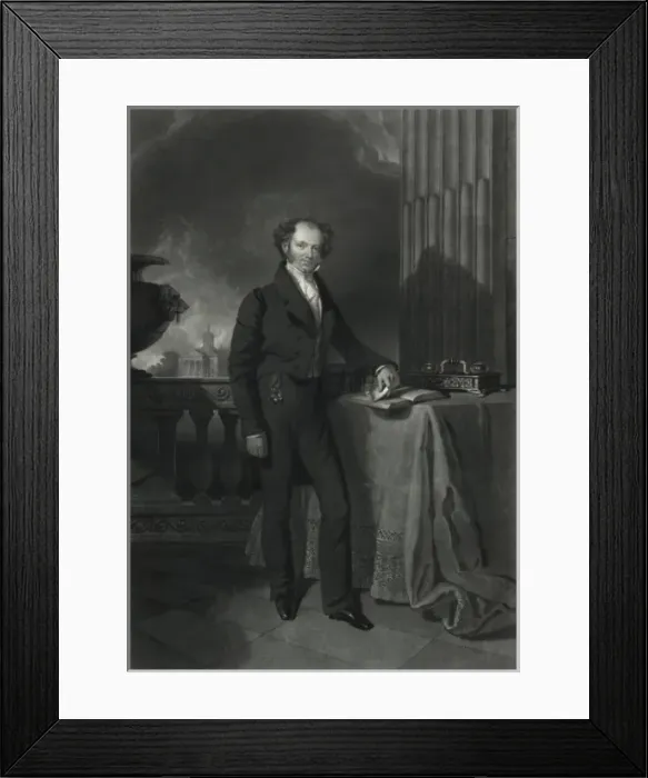 Framed Print : Martin Van Buren, president of the United States Framed Print : Martin Van Buren, president of the United States