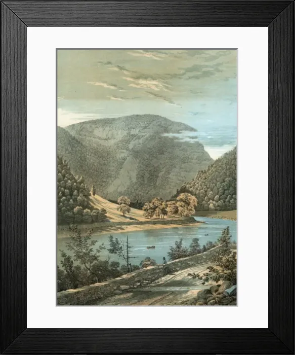 Framed Print : Delaware Water Gap Framed Print : Delaware Water Gap