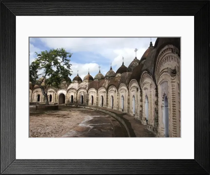Framed Print : India - West Bengal - Hooghly river - Kalna Framed Print : India - West Bengal - Hooghly river - Kalna
