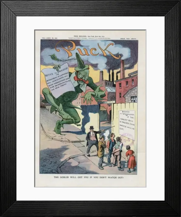 Framed Print : The goblin will get you if you don t watch out Framed Print : The goblin will get you if you don t watch out