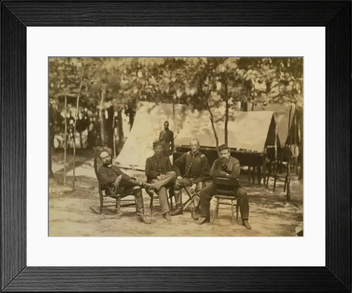 Framed Print : Bvt. Brig. Gen. Charles Francis Adams jr Framed Print : Bvt. Brig. Gen. Charles Francis Adams jr