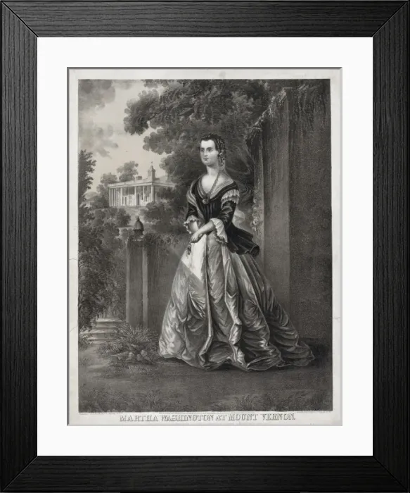 Framed Print : Martha Washington at Mount Vernon Framed Print : Martha Washington at Mount Vernon