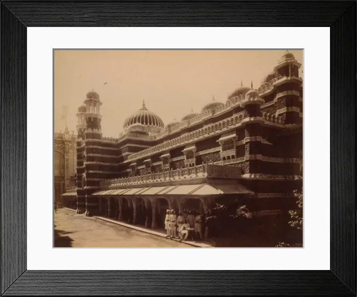 Framed Print : Pavilion of India, Paris Exposition, 1889 Framed Print : Pavilion of India, Paris Exposition, 1889