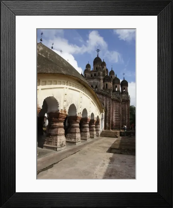 Framed Print : India - West Bengal - Hooghly river - Kalna Framed Print : India - West Bengal - Hooghly river - Kalna