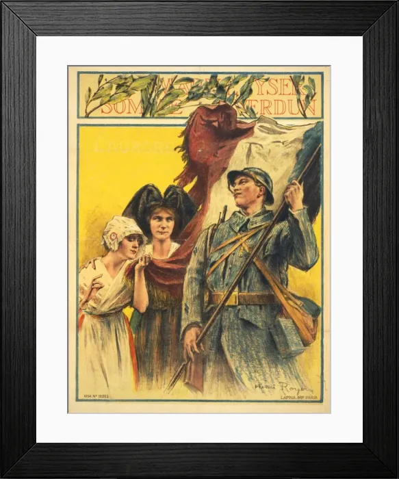 Framed Print : Souscrivez e l Emprunt de la Liberation Framed Print : Souscrivez e l Emprunt de la Liberation