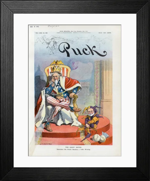 Framed Print : The court jester Framed Print : The court jester