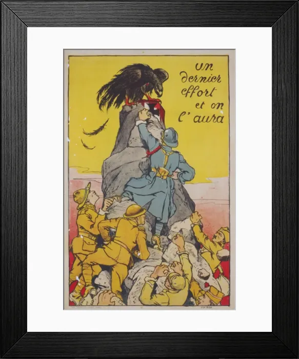 Framed Print : Un dernier effort et on l aura Framed Print : Un dernier effort et on l aura