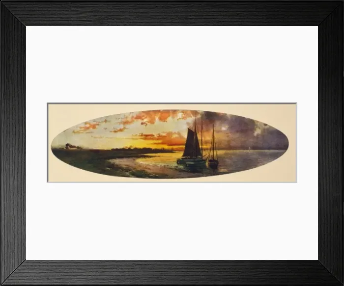 Framed Print : A quiet cove Framed Print : A quiet cove