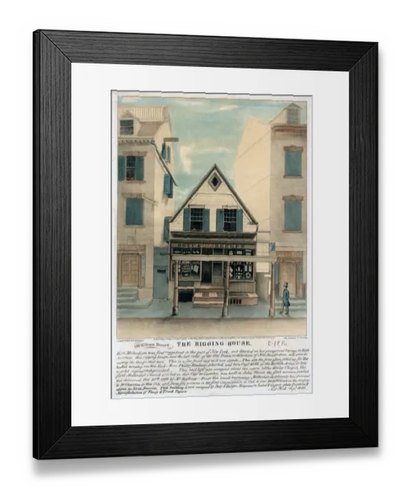 Framed Print : The rigging house Framed Print : The rigging house