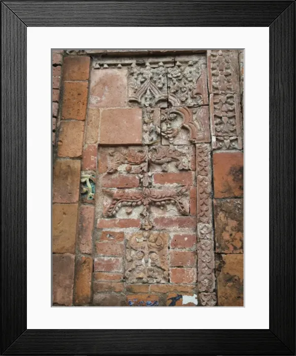 Framed Print : India, West Bengal, Gour: Qadam Rasul Mosque Framed Print : India, West Bengal, Gour: Qadam Rasul Mosque
