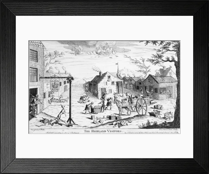 Framed Print : The Highland visitors Framed Print : The Highland visitors