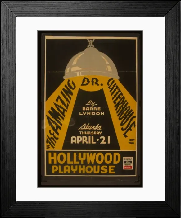 Framed Print : The amazing Dr. Clitterhouse by Barre Lyndon The amazing Dr Framed Print : The amazing Dr. Clitterhouse by Barre Lyndon The amazing Dr