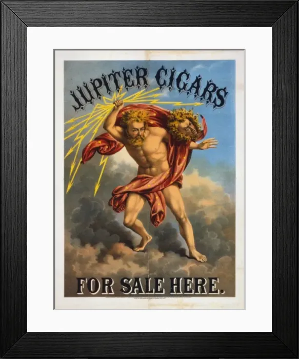 Framed Print : Jupiter cigars for sale here Framed Print : Jupiter cigars for sale here