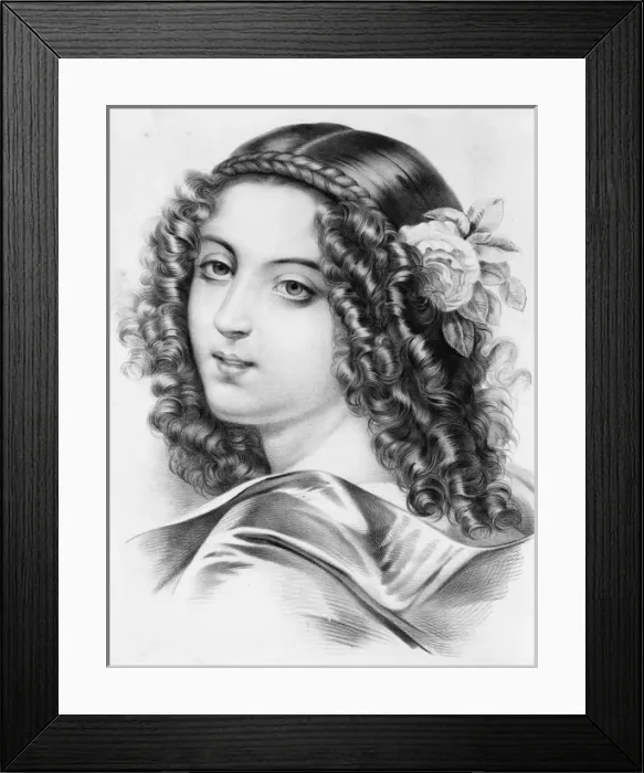 Framed Print : The fair patrician Framed Print : The fair patrician