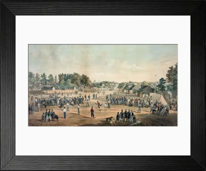 Framed Print : Union prisoners at Salisbury, N. C Framed Print : Union prisoners at Salisbury, N. C