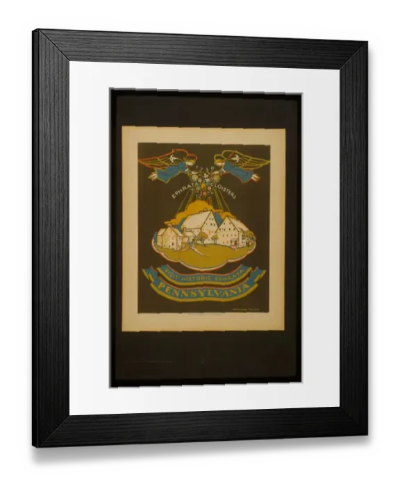 Framed Print : Visit historic Ephrata, Pennsylvania Framed Print : Visit historic Ephrata, Pennsylvania