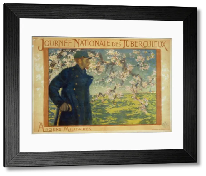 Framed Print : Journe Nationale des Tuberculeux. Anciens Militaires Framed Print : Journe Nationale des Tuberculeux. Anciens Militaires