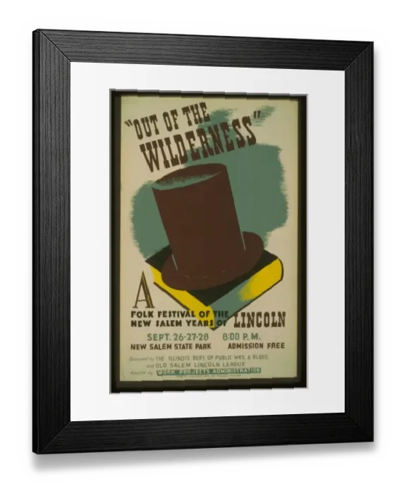 Framed Print : Out of the wilderness A folk festival of the New Salem years Framed Print : Out of the wilderness A folk festival of the New Salem years