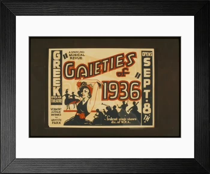 Framed Print : A sparkling musical revue Gaieties of 1936 A sparkling music Framed Print : A sparkling musical revue Gaieties of 1936 A sparkling music
