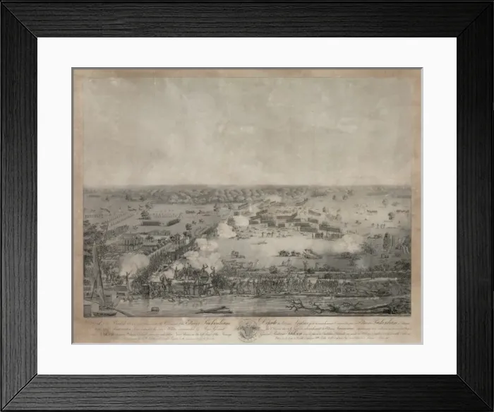 Framed Print : Defeat of the British army Framed Print : Defeat of the British army