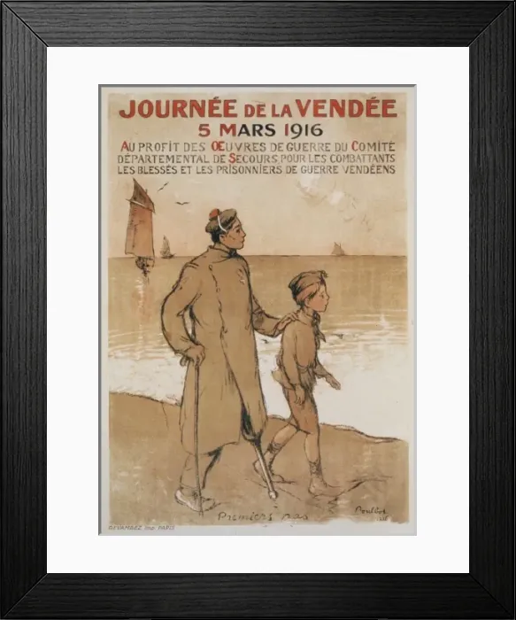 Framed Print : Journee de la Vendee. 5 mars 1916 Framed Print : Journee de la Vendee. 5 mars 1916