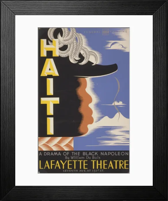 Framed Print : Haiti, a drama of the black Napoleon, by William Du Bois, La Framed Print : Haiti, a drama of the black Napoleon, by William Du Bois, La