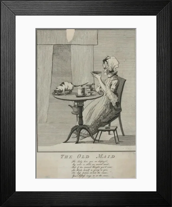 Framed Print : The old maid Framed Print : The old maid