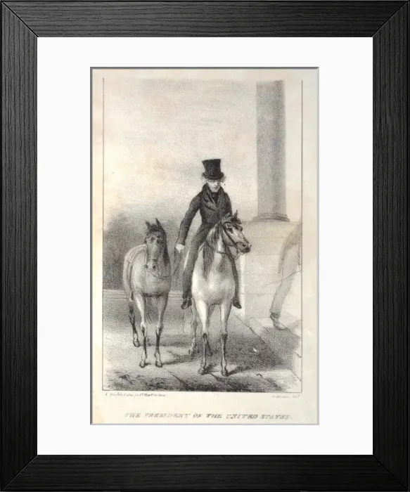 Framed Print : The president of the United States Framed Print : The president of the United States