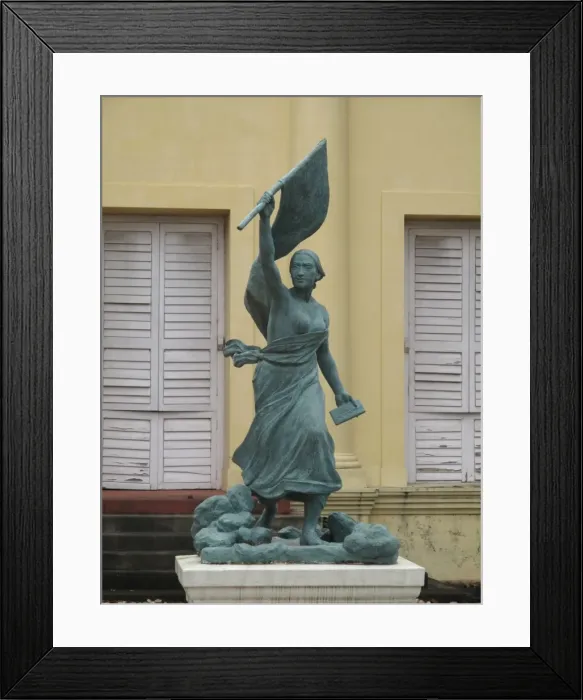 Framed Print : India - West Bengal - Hooghly river Framed Print : India - West Bengal - Hooghly river
