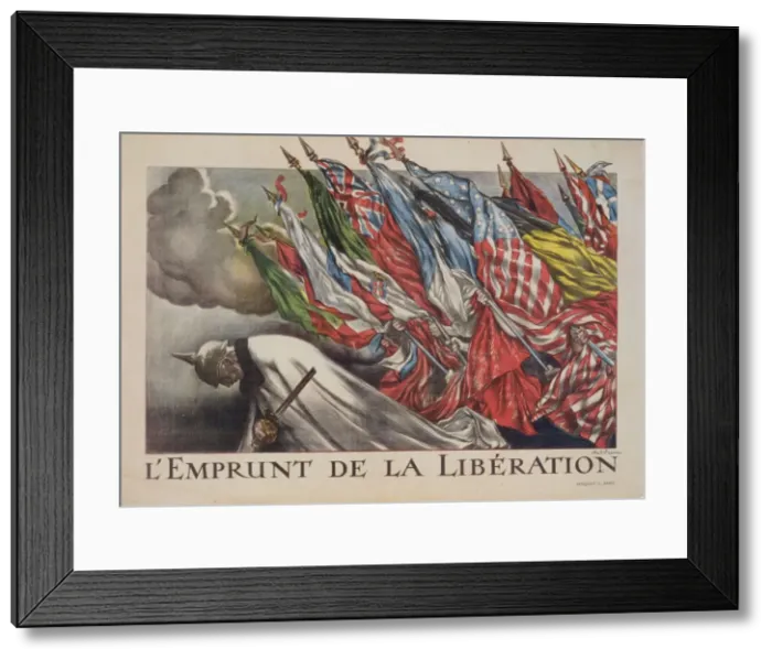 Framed Print : L Emprunt de la Liberation Framed Print : L Emprunt de la Liberation