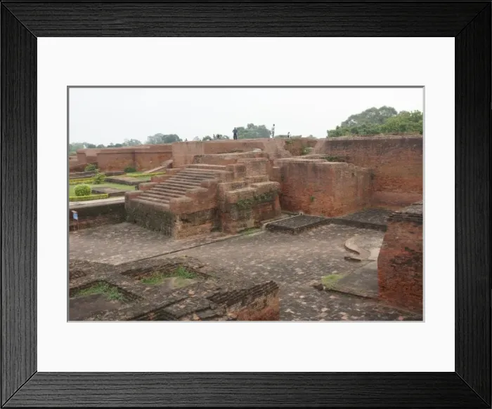 Framed Print : India, Bihar, Nalanda Framed Print : India, Bihar, Nalanda