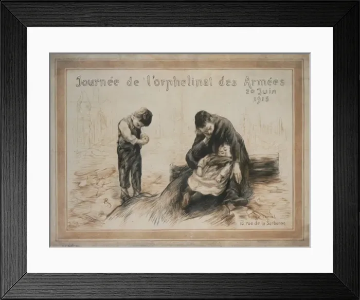 Framed Print : Journee de l orphenlinat des armees Framed Print : Journee de l orphenlinat des armees