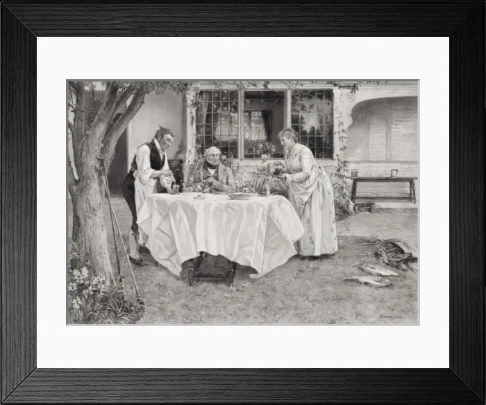 Framed Print : The time honored guest Framed Print : The time honored guest