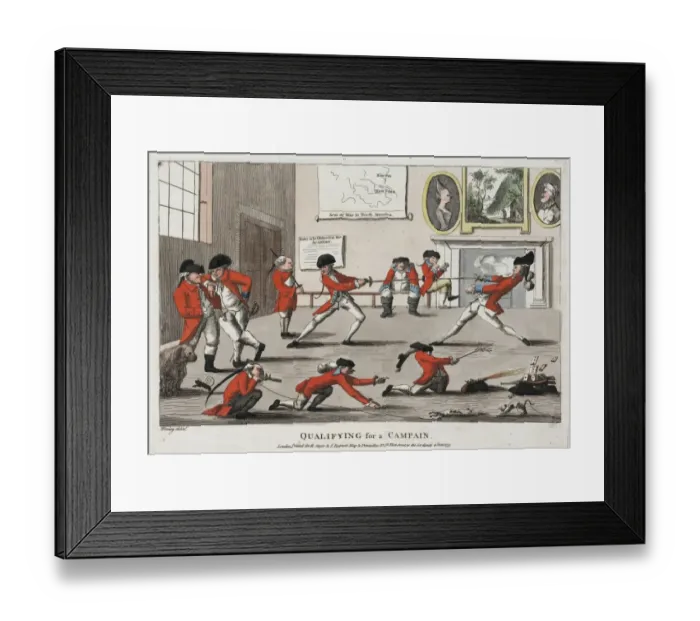 Framed Print : Qualifying for a campain sic Framed Print : Qualifying for a campain sic