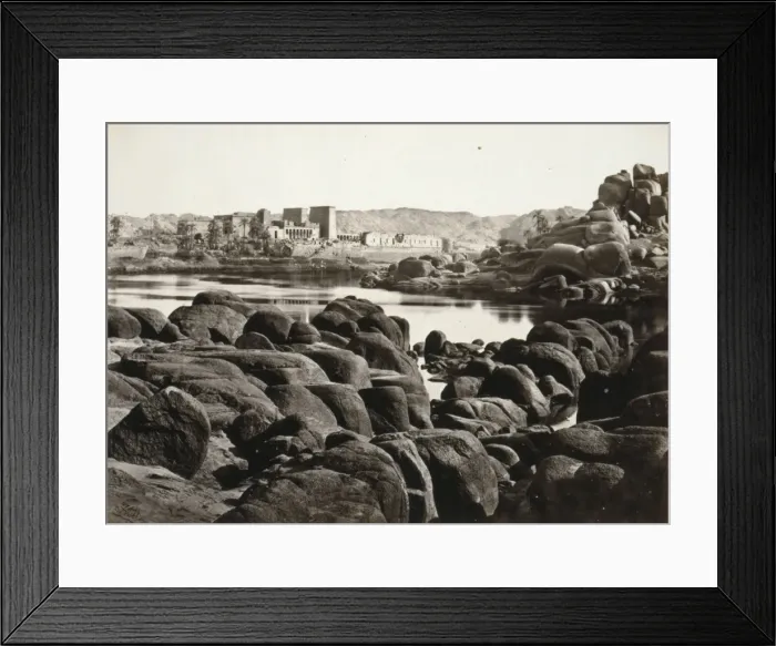 Framed Print : The approach to Philae Framed Print : The approach to Philae