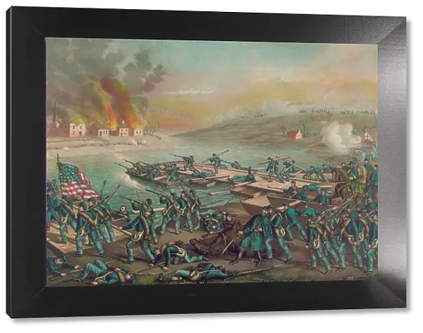 Battle of Fredericksburg--the Army o. t. Potomac crossing the