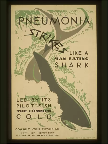 Pneumonia strikes like a man eating shark led by its pilot f