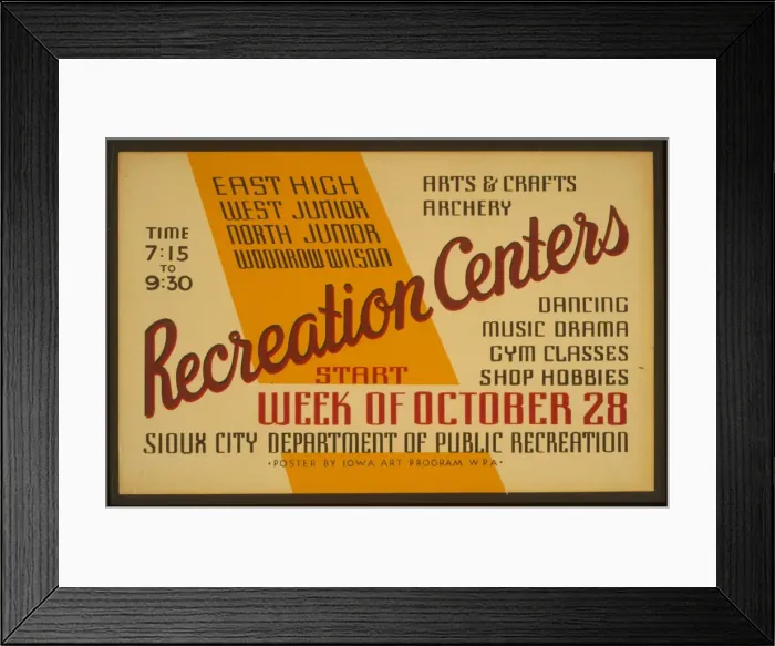 Framed Print : East High, West Junior, North Junior, Woodrow Wilson Recreat Framed Print : East High, West Junior, North Junior, Woodrow Wilson Recreat
