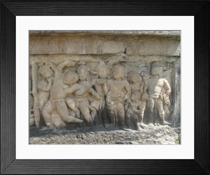 Framed Print : India, Bihar, Batuksathan Framed Print : India, Bihar, Batuksathan