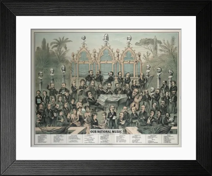 Framed Print : Our national music Framed Print : Our national music