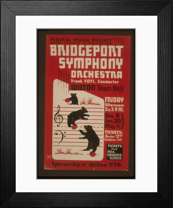 Framed Print : Bridgeport Symphony Orchestra - Frank Foti, conductor Framed Print : Bridgeport Symphony Orchestra - Frank Foti, conductor