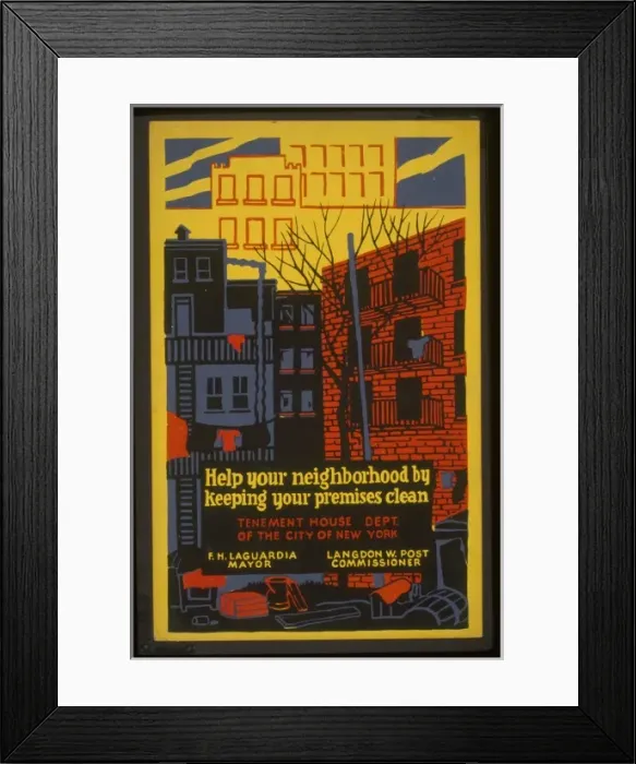 Framed Print : Help your neighborhood by keeping your premises clean Teneme Framed Print : Help your neighborhood by keeping your premises clean Teneme