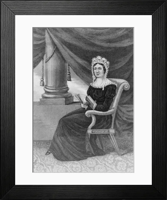 Framed Print : Mrs. Rachel Jackson, late consort to Andrew Jackson, Preside Framed Print : Mrs. Rachel Jackson, late consort to Andrew Jackson, Preside