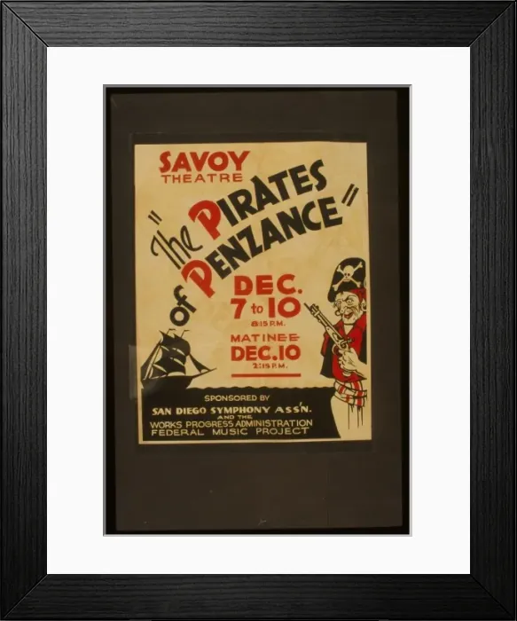 Framed Print : The Pirates of Penzance The Pirates of Penzance Framed Print : The Pirates of Penzance The Pirates of Penzance