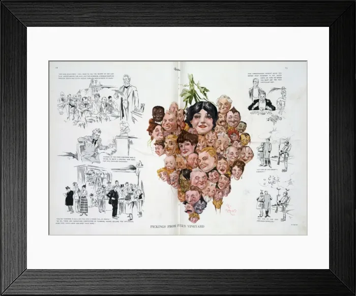 Framed Print : Pickings from Pucks vineyard Framed Print : Pickings from Pucks vineyard