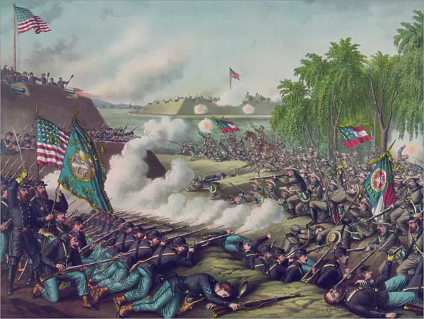 Battle of Corinth--Oct 3 & 4 1862--Union (Gen. Rosecrans). L