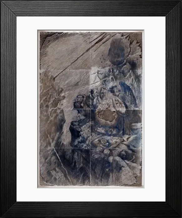 Framed Print : A group of vultures waiting for the storm to Blow Over - Let Framed Print : A group of vultures waiting for the storm to Blow Over - Let